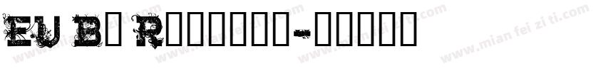 EU B1 Regular字体转换